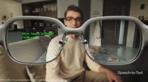 OPPO发布Air Glass2智能眼镜：双目设计，MicroLED光波导镜片加持