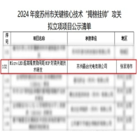 Kinglight晶台Micro LED项目入列苏州揭榜挂帅攻关项目名单