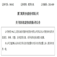 海信视像7千万元增持乾照光电，持股比例达25%